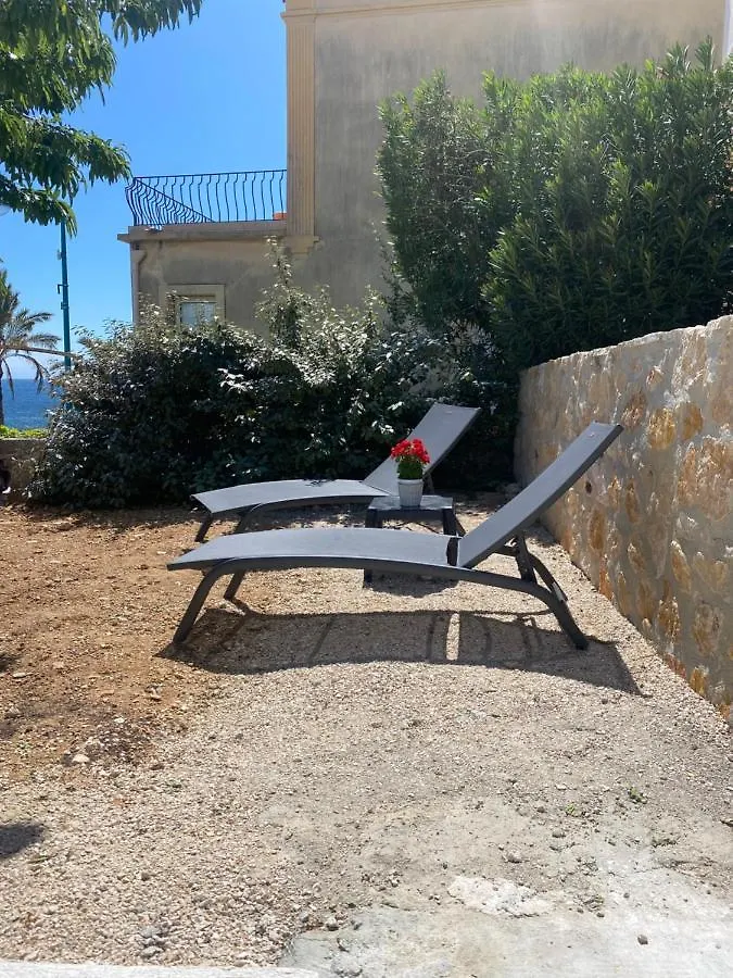 Splendide Studio Miramar Vue Mer Avec Terrasse Bandol